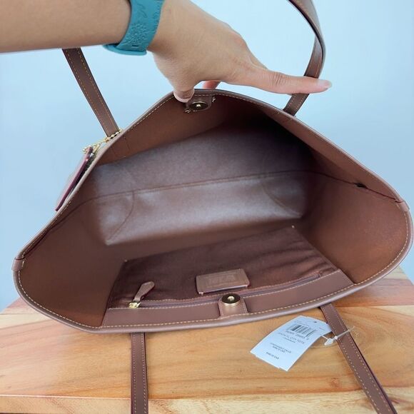 NWT Coach City Tote Bag and Double zip wallet With Floral Print - Picture 6 of 16